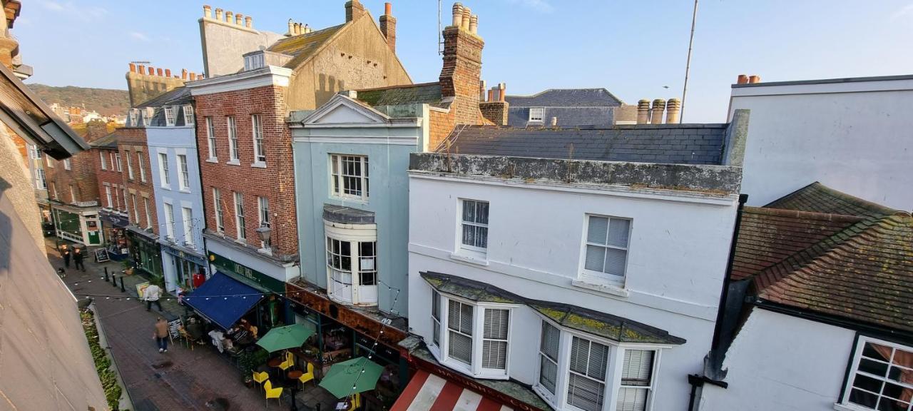 One Bed Top Floor, Brand New, Central Old Town Hastings Bagian luar foto
